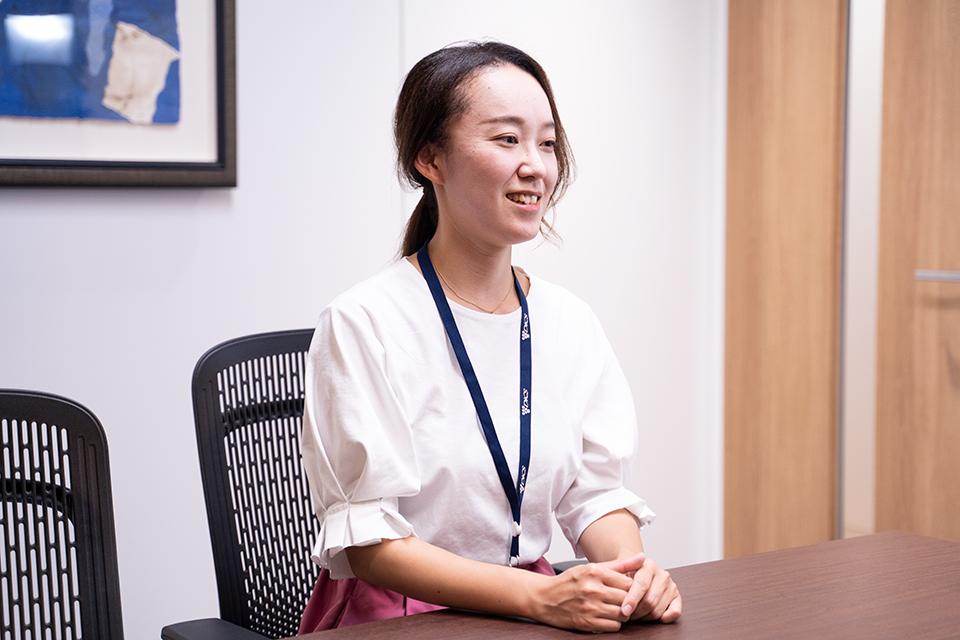 先輩の声:若手